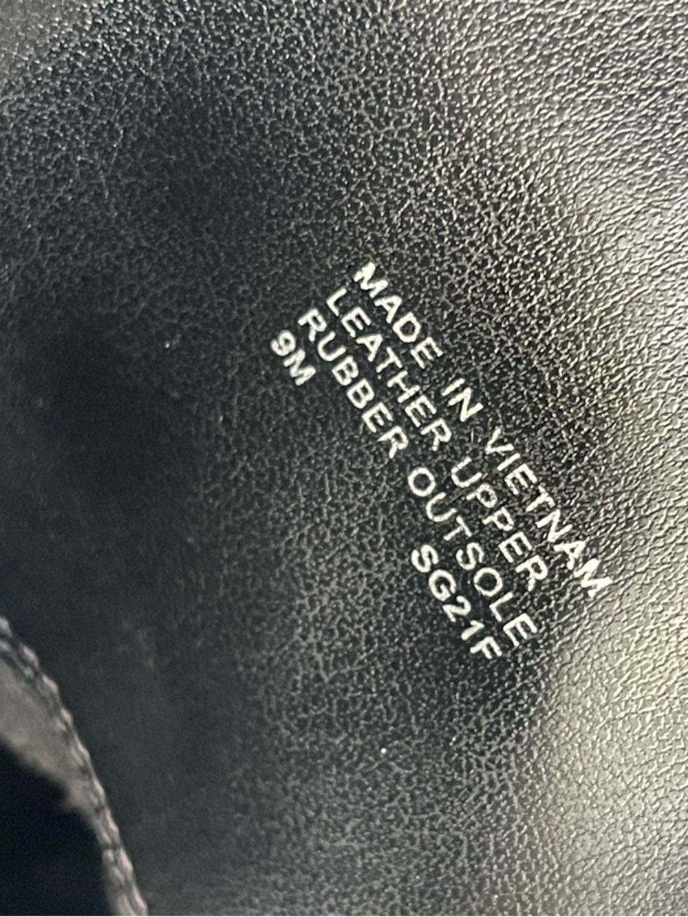 Michael Kore black leather tatum combat boots 9 - Picture 7 of 8